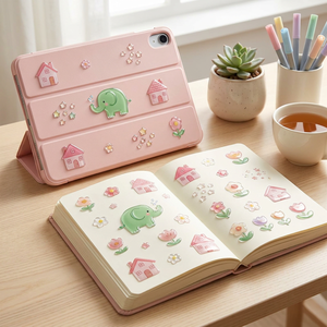 Pegatinas 3D Personalizadas con Efecto Domo de Epoxi, Adhesivos de Cristal Impermeables con Diseño de Gato de Dibujos Animados <span class=keywords><strong>para</strong></span> Decoración de Laptops y Teléfonos, Venta al Por Mayor de Fábrica - Product Image 4