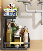 Meilleur prix : Organisateur coulissant pour casseroles, poêles, armoires de cuisine, armoires à pharmacie, armoires à épices, armoires de rangement pour vêtements de chambre