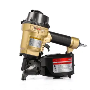 Kingou brand CN55 coil nailer factory produce max design air coil nailer industrial coil nailer