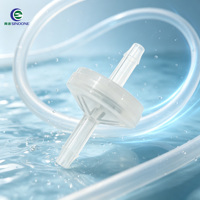 Petite vanne anti-retour à diaphragme EPDM pour fluides, pression de craquement ultra-faible, déclencheur de flux gaz/liquide minuscule, transmission unidirectionnelle