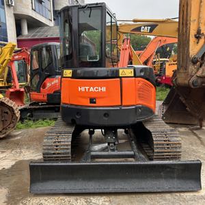 Mini-excavatrice hydraulique Hitachi ZX50U d'occasion d'origine japonaise, 5,33 tonnes, avec moteur, boîte de vitesses, pompe, roulement et PLC - Product Image 3