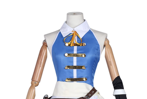Costume de cosplay Lucy Heartfilia de <span class=keywords><strong>Fairy</strong></span> <span class=keywords><strong>Tail</strong></span> pour femmes, fête d'Halloween, anime, 100 ans de quête, AOKG-074 - Product Image 4