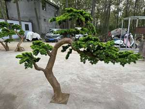 أشجار صناعية كبيرة، شجرة صنوبر حمراء للحدائق والديكور الخارجي، نباتات اصطناعية داخلية خضراء كبيرة - Product Image 6