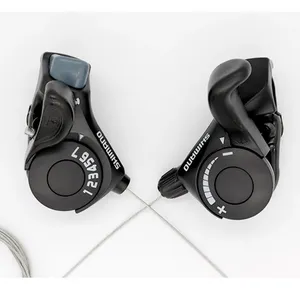 Palanca de Cambios para Bicicleta <span class=keywords><strong>Shimano</strong></span> Tourney SL TX30, 6 velocidades, 7 velocidades, 18 velocidades, 21 velocidades, SL-TX30, Incluye Cable de Cambio Interno - Product Image 4