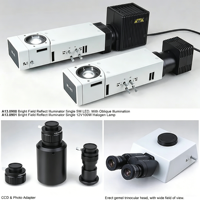 Optical Metallurgical Microscope Industrial Inspection 1000X Magnification 360 Rotatable Head Material Analysis Inverted
