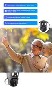 Năng lượng mặt trời 4G Súng bóng liên kết thông minh máy ảnh PTZ an ninh ip wifi 4G GSM Thẻ năng lượng mặt trời máy ảnh - Product Image 4