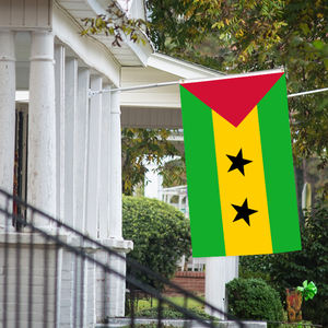Drapeau national de Sao Tomé-et-Principe 3x5 pieds (90x150 cm) en polyester, drapeaux de pays d'Afrique de l'Ouest, Bandeira De Sao Tomé E Principe - Product Image 5