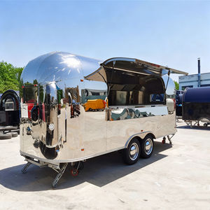 Commerce ambulant de restauration rapide célèbre sur Internet, fruits, légumes, thé au lait, café, glace, barbecue, collations, entreprise, stand de rue, chariot de nourriture - Product Image 5