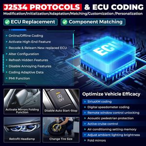 Lancez le scanner de diagnostic pour camions X431 Pro3S Smartlink HD 12V 24V avec programmation J2534 pour moteurs diesel et essence - Product Image 3