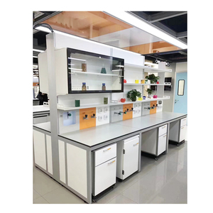 Muebles de laboratorio universitario, bancos de trabajo, mesa de laboratorio de física científica con fregadero, gran oferta - Product Image 5