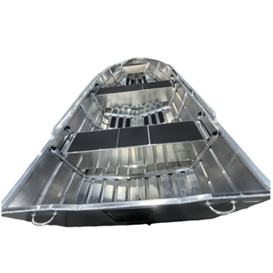 Barca <span class=keywords><strong>da</strong></span> Pesca in Alluminio K300 10ft, Spessore 2.0mm, per 2-4 Persone con Remi e Giubbotti di Salvataggio - Product Image 4
