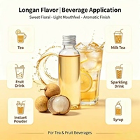 Natuurlijk Longan-smaakconcentraat extract vloeibaar, fabriekslevering, clean label, geen kunstmatige toevoegingen voor dranken en voedsel