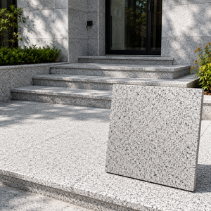 Baldosas de granito blanco sésamo para pavimentación exterior a precio económico, piedra para paisajismo, granito blanco sésamo - Product Image 1