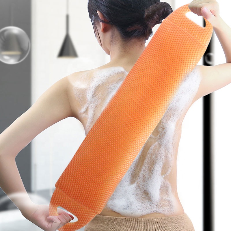 3d сотовая Глубокая очистка отшелушивающий скраб для спины ТПУ мягкий скраб для спины щетка для тела банное полотенце