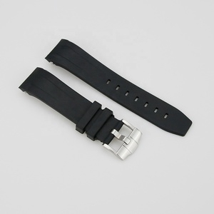 สายนาฬิกา SKX007 สีดำ ทำจากยางวัลคาไนซ์ พร้อมหัวเข็มขัดแบบแข็ง ขนาดรู 1.8 มม. 2.5 มม. ความกว้าง 22 มม. - Product Image 6
