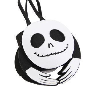 Sacs à bonbons décoratifs d'Halloween, fournitures pour fête d'Halloween, sacs cadeaux en feutre pour enfants, costumes de citrouille et de fantôme - Product Image 3