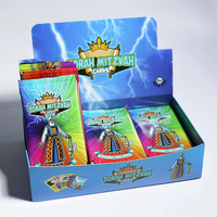Carte à collectionner holographique d'impression CMJN personnalisée d'usine professionnelle avec sac booster fabriqué à partir de papier de haute qualité