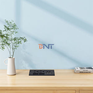 ऑफिस डेस्क 5v 2.1a चौकोर प्रकार का सोफा छिपा हुआ डुअल यूएसबी पावर चार्जर सॉकेट/मिनी राउंड डुअल यूएस आउटलेट सोफा सॉकेट - Product Image 4