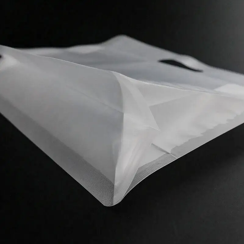 Özel şeffaf plastik gıda fındık saklama torbaları geniş açılış düz dipli çanta fermuar ve kolu ile hediye çantası