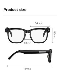 Gafas con Cámara IA con Captura de Fotos de 13MP y Grabación de Video, Gafas Inteligentes para Viajes, Deportes y Uso al Aire Libre - Product Image 6