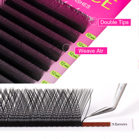Fabricant de cils, extensions de cils personnalisées en forme de YY, extensions de cils professionnelles TDANCE Y Lash C Curl