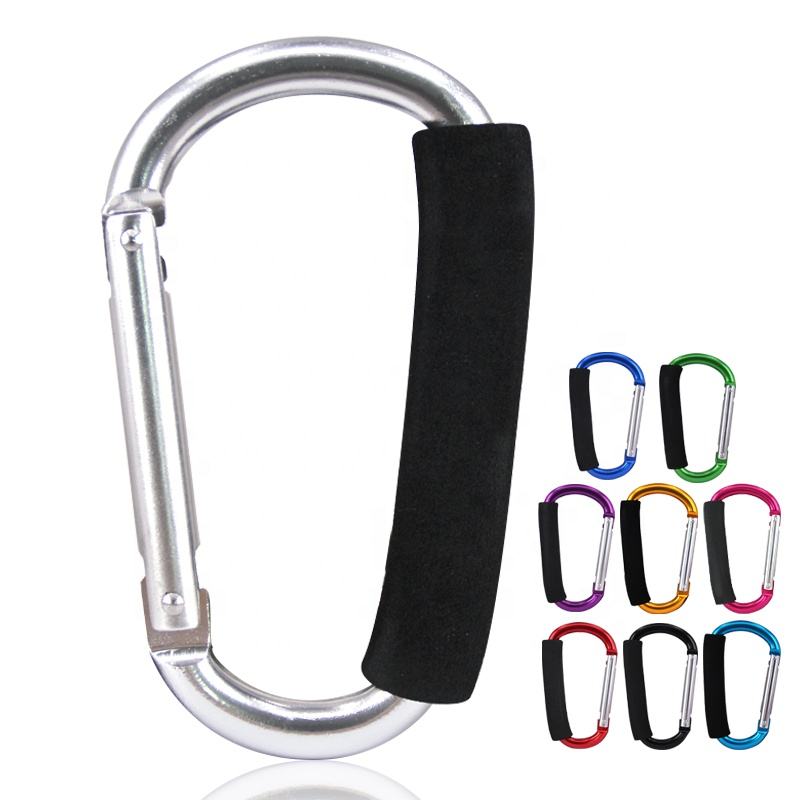 Aluminium Alloy Metal 12*140 D Shaped Keychain eve Sponge Big