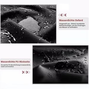 Housse de protection personnalisée avec logo pour parasol de patio, compatible avec les parasols cantilever de 9 et 11 pieds - Product Image 4