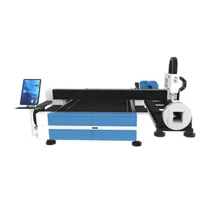 Pengwo High Frequency Plate And Tube Integrated Laser Cutting Machine Laser Tube Cutting Machine 3d Fiber Lasercutting Machine