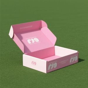 Caja de Regalo Personalizada con Logotipo, Caja de Cartón Corrugado Reciclable para Zapatos y Ropa, Caja de Envío para Pequeñas Empresas, Caja de Regalo Personalizada - Product Image 3