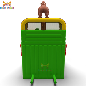 Château gonflable géant en PVC à thème <span class=keywords><strong>de</strong></span> dessin animé pour enfants et toboggan géant pour jardin, couleur et taille personnalisables - Product Image 5