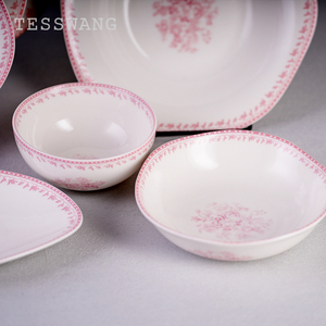 Tiếng Anh tinh tế thanh lịch loạt men gió buổi chiều bát và Bộ bát đĩa - Product Image 2