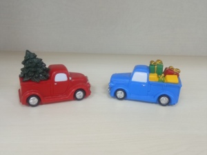 Hars <span class=keywords><strong>Camper</strong></span> Beeldje & Standbeeld, <span class=keywords><strong>Camper</strong></span> Aanhangwagen Hars Vogelhuisje Opknoping Of Tafelblad Rood Wit Blauw - Product Image 2