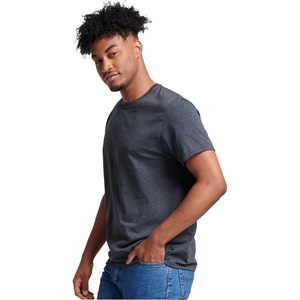Camiseta Personalizada para Hombre, Color Gris Oscuro, Manga Corta, Cuello Redondo, Corte Regular, Color Sólido, Informal, 100% Poliéster, Anti-UV, Fabricante Principal - Product Image 4
