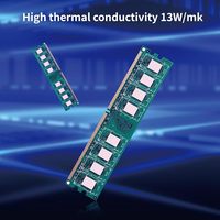 Tampon d'isolation de remplissage d'écart thermique en feuille de silico conductrice à refroidissement élevé pour batterie ordinateur portable gpu