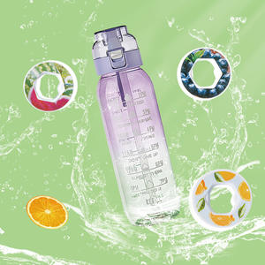 Bouteille d'eau potable en Tritan avec dosette de saveur de fruit, 1L avec parfum d'<span class=keywords><strong>air</strong></span> Met Smaken - Product Image 5