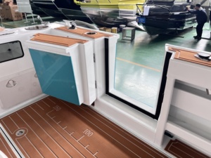 <span class=keywords><strong>Bateau</strong></span> de pêche rapide à deux coques en aluminium de 8,8 m pour la famille, avec salle de repos et toilettes - Product Image 6