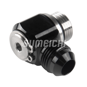 SUMEICHI ORB8 8AN döner Banjo parçaları erkek siyah 90 derece yarış parçası - Product Image 4