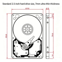HDD Server untuk 7E2000 1TB Secure 2.5" ST1000NX0423 7200RPM 128MB Cache SATA 6Gb/s Hard Drive Internal Enterprise