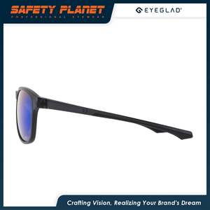 Gafas de sol personalizadas a prueba de rayos ultravioleta Gafas de sol polarizadas retro Mujeres con puntas de goma suave - Product Image 6