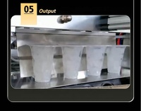 Mesin penyegel dan pengisi yoghurt otomatis mesin penyegel putar cangkir pengisi dan mesin penyegel mesin penyegel saus mengisi mesin penyegel