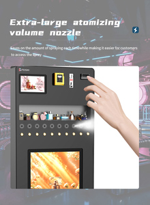 Smart Automatic 10 Bottles Support Standing <strong>Perfume</strong> Dispenser Spraying <strong>Vending</strong> <strong>Machine</strong> for Sale Multi-Payment Optional in Mall - Product Image 4