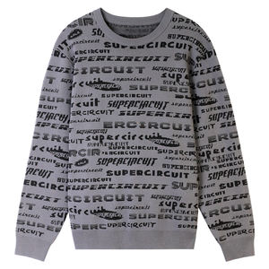 Suéter personalizado de punto de cuello redondo para hombre, el mejor suéter de moda con logotipo - Product Image 1