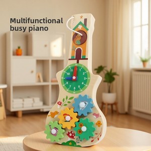 Nouveautés OEM&ODM : Jouets éducatifs Montessori en bois, planche d'activités sensorielle pour enfants, garçons et filles - Product Image 3