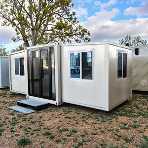 Gümrükleme 10ft Modern uyku bakla çelik Casas Prefabricadas açık 2 yatak odası kapsül evi ile genişletilebilir Bar konteyner ev - Product Image 1