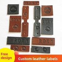 Étiquettes en cuir PU 3D gaufrées personnalisées OEM, patchs durables pour vêtements de marque, pour jeans, casquettes, habillement, faible MOQ, directement de l'usine