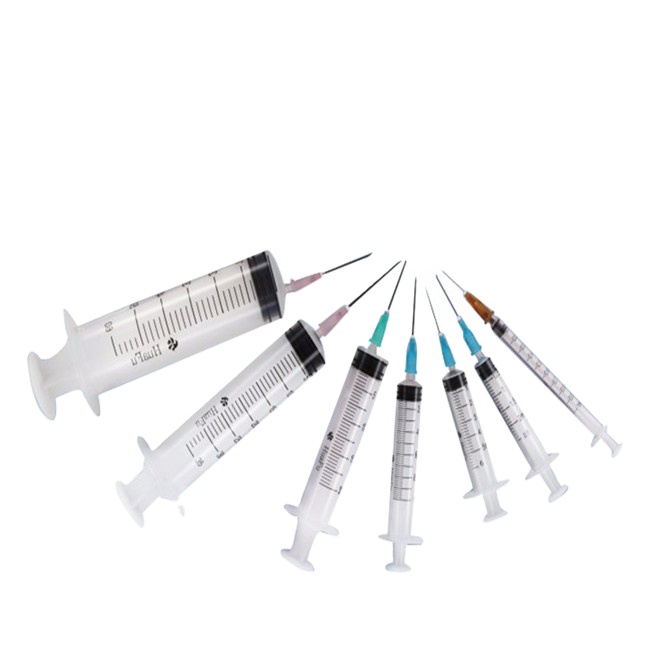 Медицинский пластиковый одноразовый шприц HuaFu S0001