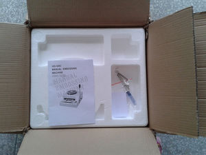 Шрифт 2x3 мм 68 шт. выпуклая печатная машина для тиснения пластиковых карт PP карты тиснение ПВХ карты кодер цена - Product Image 2