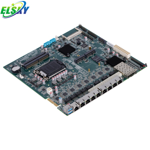 ELSKY 1000M Lan Firewal lga 1151 carte mère prise en charge I3 I5 I7 option 2 * DDR4 32GB RAM 4K @ 60Hz affichage i210-AT Gigabit - Product Image 3