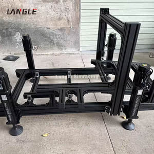 Simulateur de <span class=keywords><strong>vol</strong></span> 4 axes, système de mouvement de simulation de course, simulateur de course à mouvement 4dof, kit de force G à quatre axes, système de mouvement de simulation de course - Product Image 3