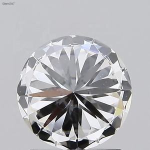 พลอยควอตซ์สังเคราะห์สีขาว CVD HPHT ขนาด 3.01 กะรัต สี D ความสะอาด VS1 คุณภาพเยี่ยม ทรงบริลเลียนต์ ขัดเงา สำหรับเครื่องประดับ - Product Image 3